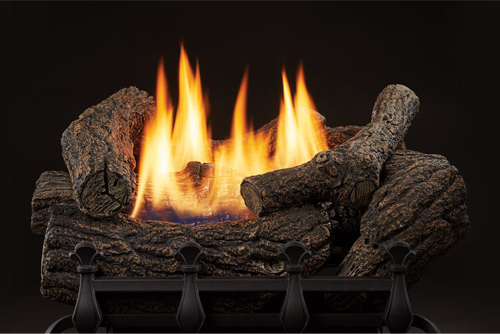 fireplace log sets